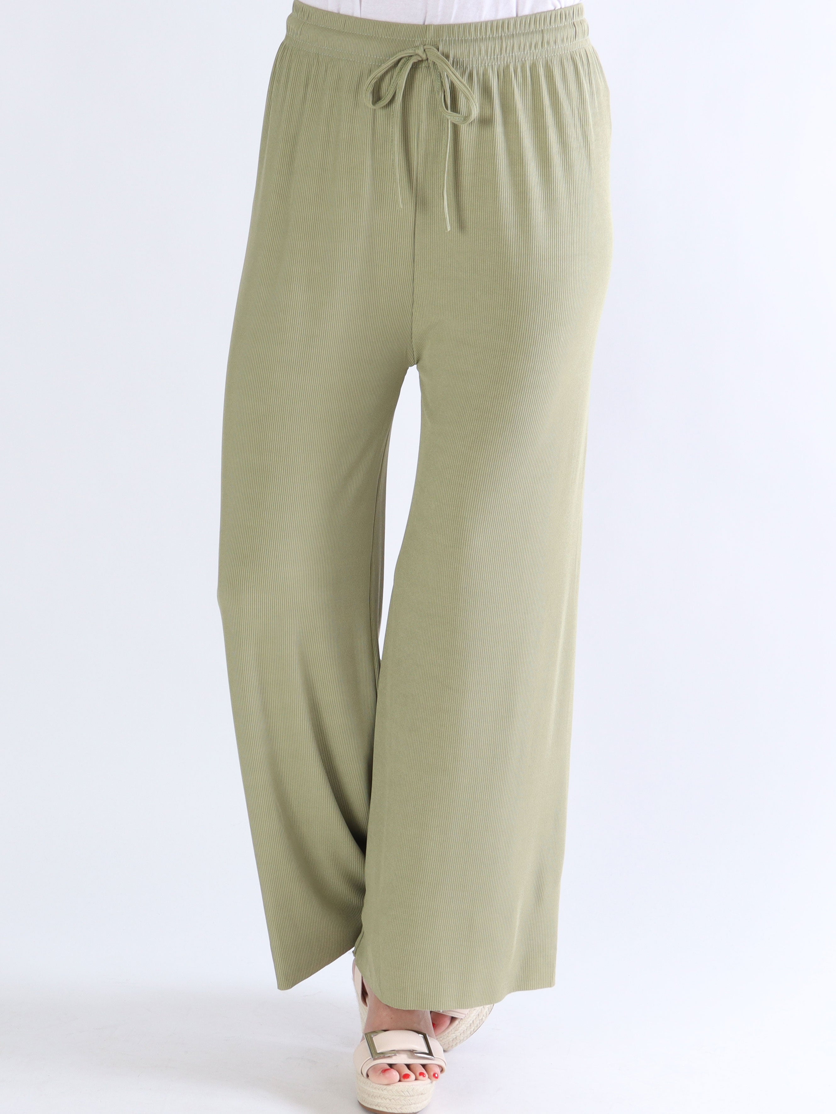 Pernille - Vidde bukser i rib